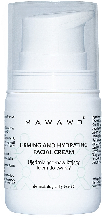 Ujędrniający i nawilżający krem do twarzy - Mawawo Firming And Hydrating Facial Cream — Zdjęcie N1