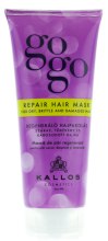 Kup Regenerująca maska do suchych, łamiących się i uszkodzonych włosów - Kallos Cosmetics Gogo Repair Hair Mask For Dry Hair