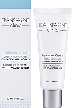Nawilżający krem do twarzy - Transparent Clinic Hyaluronic Cream — Zdjęcie N2
