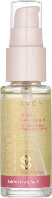 Wygładzające serum do włosów Gładkość jedwabiu - Avon Advance Techniques Smooth As Silk Serum