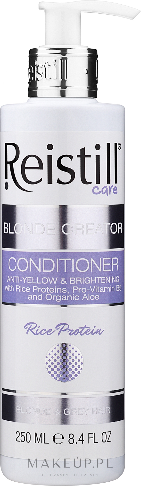 Odżywka przeciw żółknięciu do włosów farbowanych i blond - Reistill Blonde Creator Conditioner — Zdjęcie 250 ml