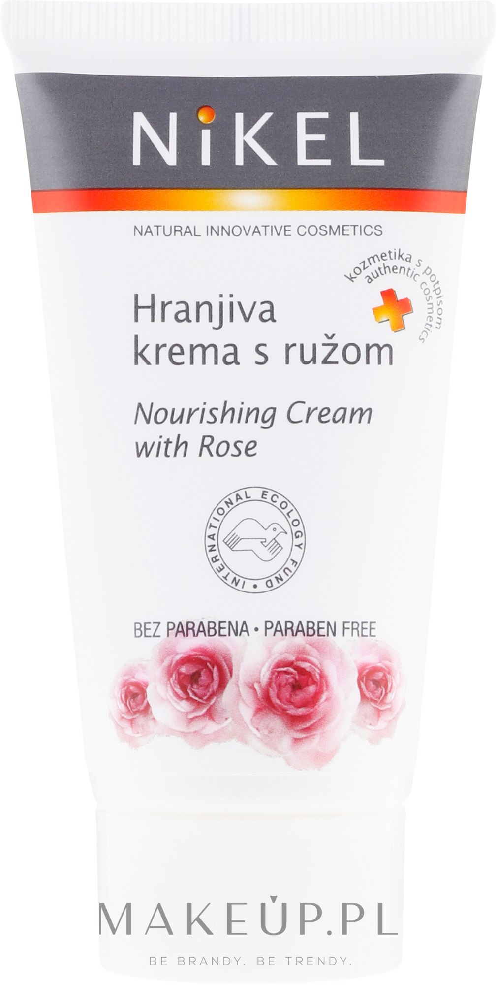 Odżywczy krem do twarzy z różą - Nikel Nourishing Cream With Rose — Zdjęcie 50 ml