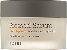 Kup Rozświetlająco-rozjaśniający krem-serum do twarzy - Blithe Pressed Crystal Gold Apricot Serum