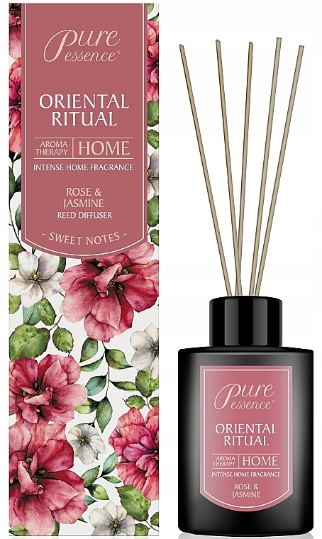 Dyfuzor zapachowy - Revers Pure Essence Aroma Therapy Oriental Ritual Reed Diffuser — Zdjęcie N1