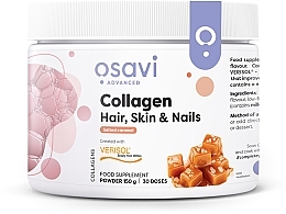 Suplement diety na włosy, skórę i paznokcie Słony Karmel - Osavi Collagen Salted Caramel  — Zdjęcie N1