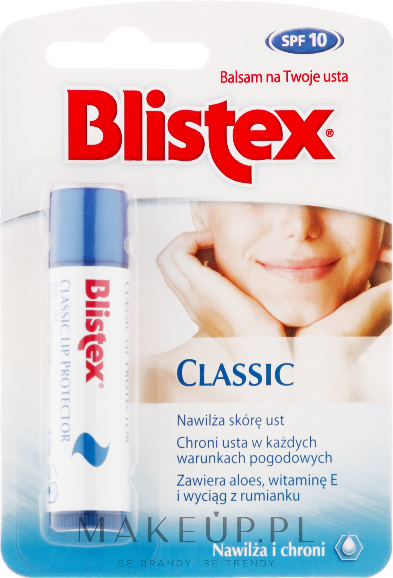 Ochronny balsam nawilżający do ust - Blistex Classic Lip Protector — Zdjęcie 4.25 g