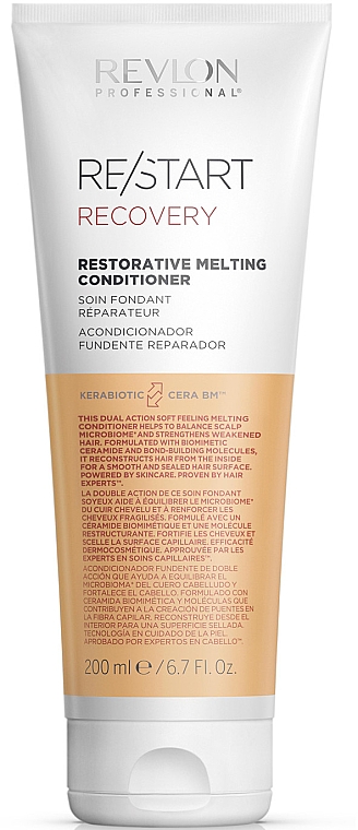 Regenerująca odżywka do włosów - Revlon Professional Restart Recovery Restorative Melting Conditioner — Zdjęcie N1