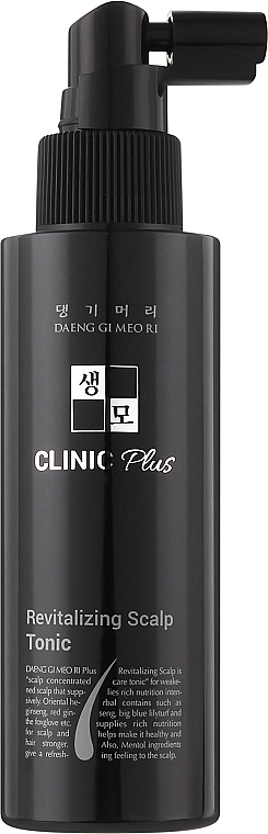 Rewitalizujący tonik do skóry głowy - Daeng Gi Meo Ri Clinic Plus Revitalizing Scalp Tonic  — Zdjęcie N1