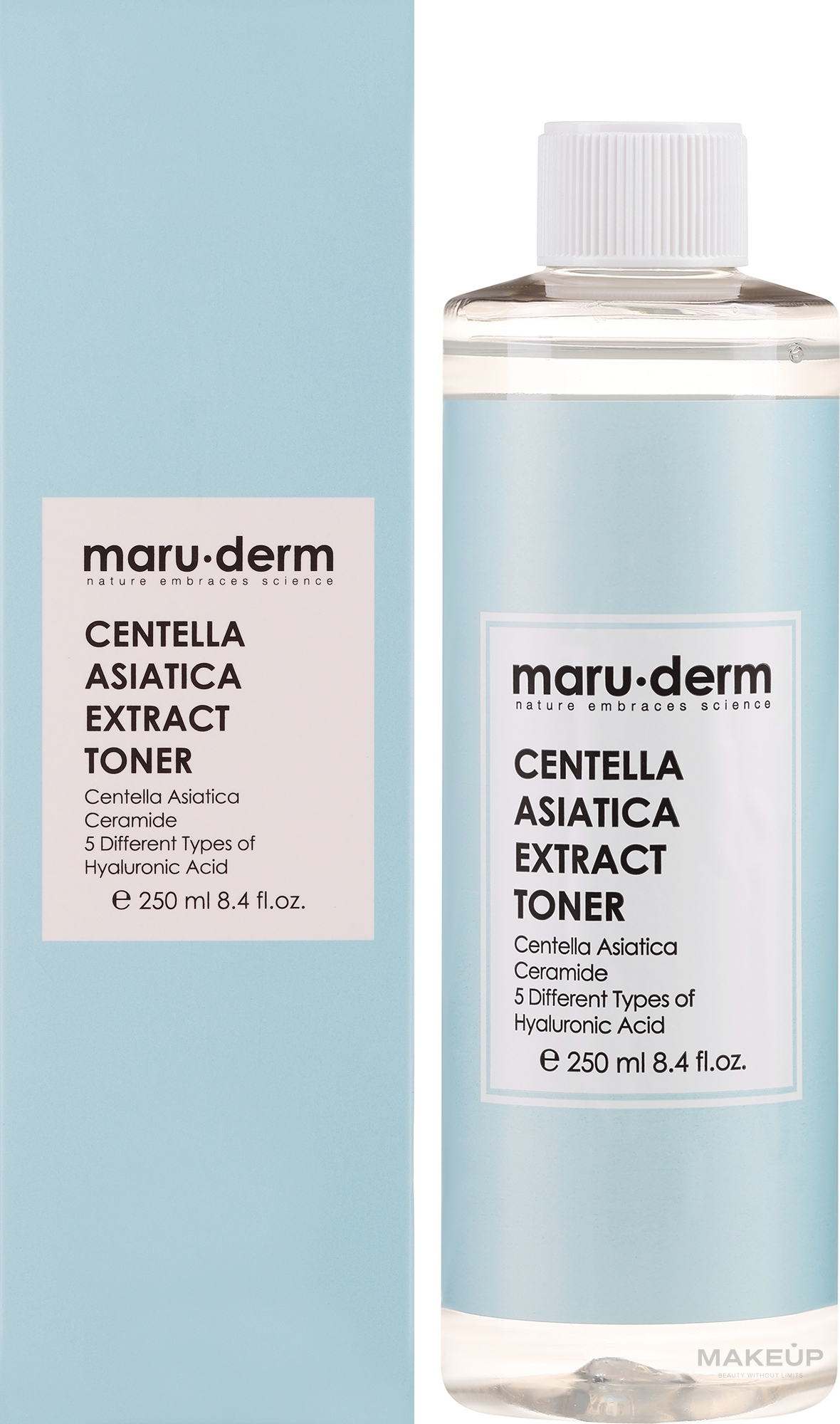 Tonik do twarzy z ekstraktem z Centella asiatica - Maruderm Cosmetics Centella Asiatica Extract Toner — Zdjęcie 250 ml