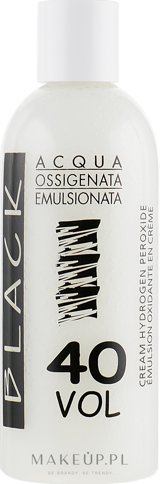 Utleniacz w kremie 40 Vol. 12% - Black Professional Line Cream Hydrogen Peroxide — Zdjęcie 250 ml