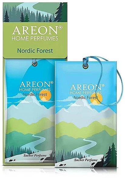 Saszetki zapachowe - Areon Home Perfume Nordic Forest Sachet — Zdjęcie N1