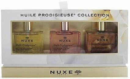 Zestaw - Nuxe Huile Prodigieuse (oil/3*50ml) — Zdjęcie N1