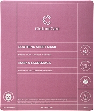WYPRZEDAŻ Łagodząca maska w płachcie do twarzy - Chitone Care Soothing Sheet Mask * — Zdjęcie N1