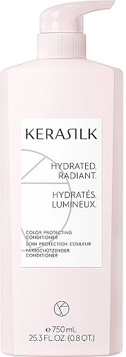 Odżywka do włosów farbowanych - Kerasilk Essentials Color Protecting Conditioner  — Zdjęcie N3