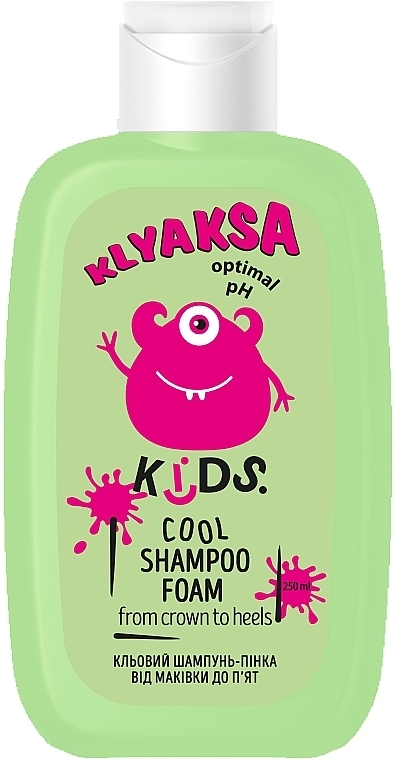 Fajny szampon-pianka Od stóp do głów - Klyaksa — Zdjęcie N1