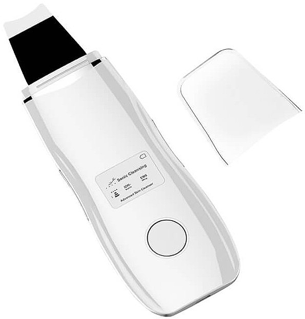 PRZECENA! Ultradźwiękowe urządzenie do czyszczenia twarzy, białe	 - Beauty Relax Peel & Lift EMS White * — Zdjęcie N1