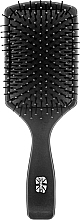 Płaska szczotka do włosów, 147 mm, czarna - Ronney Professional Flat Brush — Zdjęcie N1