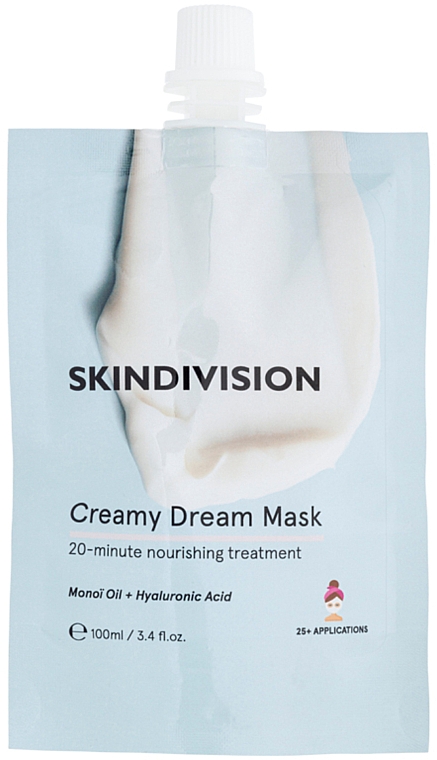 Kremowa maska ​​do twarzy - SkinDivision Creamy Dream Mask — Zdjęcie N1