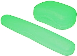 Kup Zestaw etui na mydło i szczoteczkę do zębów, zielony - Sanel