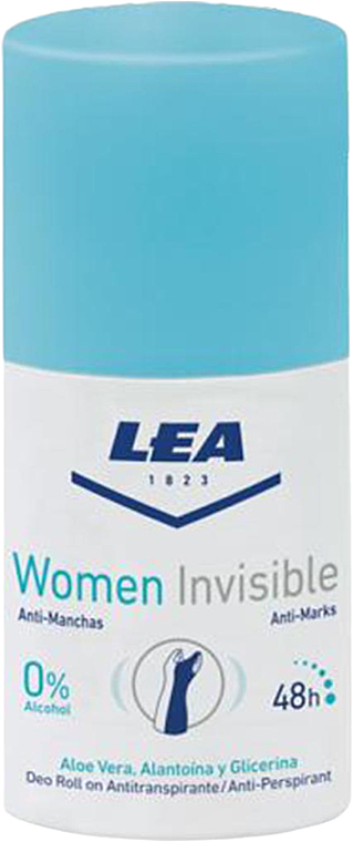 Dezodorant w kulce dla mężczyzn - Lea Women Invisible Aloe Vera Deodorant Roll-On — Zdjęcie N1