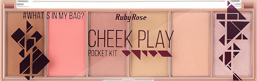 Paletka do makijażu - Ruby Rose Cheek Play Pocket Kit — Zdjęcie N2