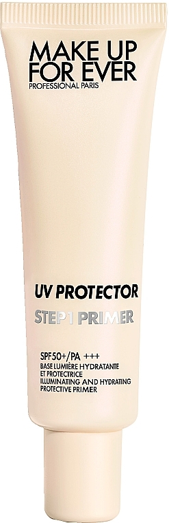 Podkład do twarzy chroniący przed słońcem - Make Up For Ever Step 1 Primer UV Protector SPF50+ — Zdjęcie N1