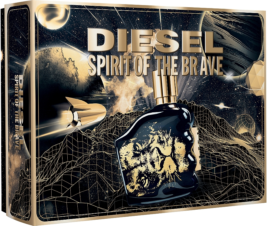 Diesel Spirit Of The Brave - Zestaw dla mężczyzn (edt 50 ml + sh/g 100 ml) | Makeup.pl