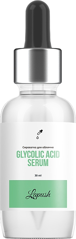 Suplement diety Surowica z kwasem glikolowym - Lapush Glycolic Acid Serum — Zdjęcie N3