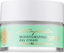 Nawilżający krem do twarzy na dzień - Vollare Cosmetics Detox Anti-Pollution Moisturizing Day Cream SPF30 — Zdjęcie N1