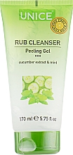 Kup Żel do peelingu Ogórek i Mięta - Body&Soul Rub Cleanser Peeling Gel