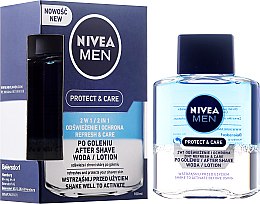 Kup Woda po goleniu Odświeżenie i ochrona 2 w 1 - Nivea For Men After Shave Lotion