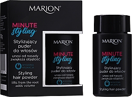 Stylizujący puder do włosów - Marion Hair 1 Minute Styling Powder — Zdjęcie N1
