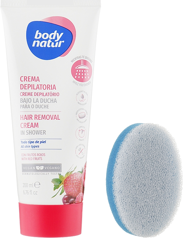 Krem do depilacji pod prysznicem - Body Natur In-Shower Hair Removal Cream