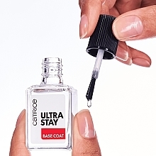 Baza pod lakier do paznokci - Catrice Ultra Stay Base Coat — Zdjęcie N6