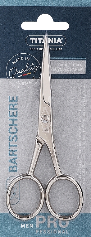Nożyczki do brody - Titania Men Profesional Beard Scissors — Zdjęcie N1