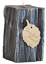 Kup Świeca dekoracyjna 10x10x14 cm, dąb - Artman Sandalwood