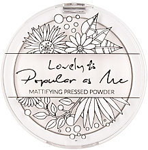 Kup Matujący puder prasowany - Lovely Popular As Memattifying Pressed Powder