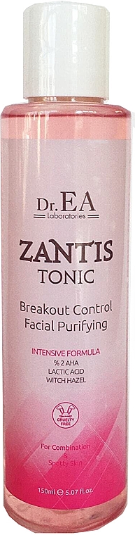 Tonik przeciwtrądzikowy - Dr.EA Zantis Tonic Breakout Control Facial Purifying — Zdjęcie N1