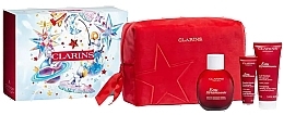 Clarins Eau Dynamisante - Zestaw (edt/100ml + b/lot/100ml + sh/gel/30ml + bag/1pc) — Zdjęcie N1