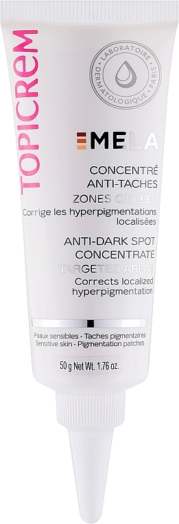 Koncentrat na przebarwienia - Topicrem Mela Anti-Spot Concentrate Targeted Areas — Zdjęcie N1