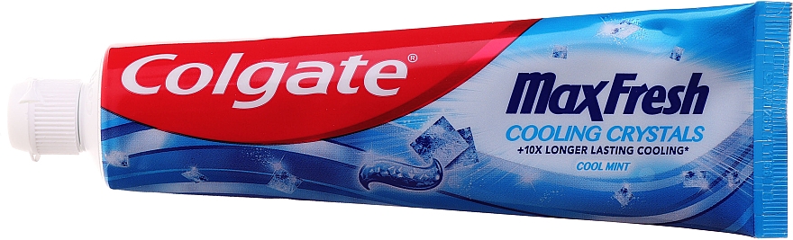 Odświeżająca oddech pasta do zębów - Colgate Max Fresh Cooling Crystal — Zdjęcie N11
