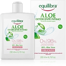 Kup Delikatny żel do higieny intymnej - Equilibra Aloe Gentle Cleanser For Personal Hygiene