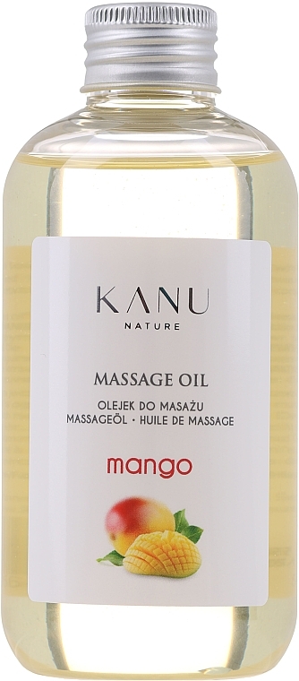 PREZENT! Olejek do masażu Mango - Kanu Nature Mango Massage Oil — Zdjęcie N1