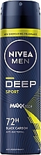 Antyperspirant w sprayu dla mężczyzn - NIVEA MEN Deep Sport — Zdjęcie N1