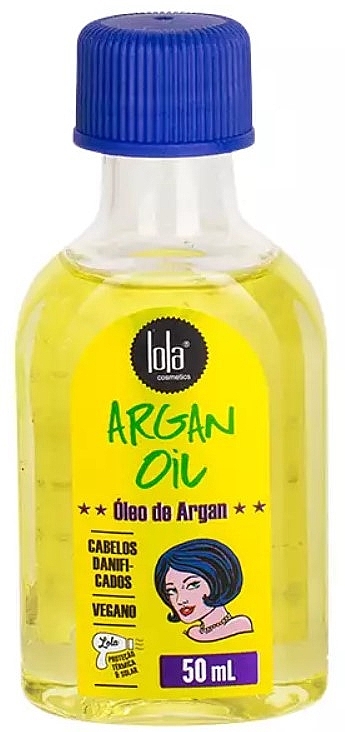 Olej arganowy do pielęgnacji i odbudowy włosów - Lola Cosmetics Argan Oil — Zdjęcie N1