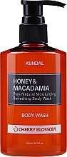 Intensywnie nawilżający żel pod prysznic Kwiat wiśni - Kundal Honey & Macadamia Body Wash Cherry Blossom — Zdjęcie N5