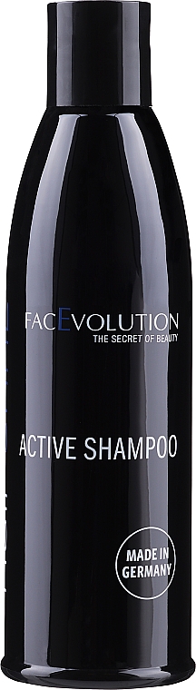 Szampon do włosów złuszczający skórę głowy - FacEvolution Active Shampoo (w pudełku) — Zdjęcie N2