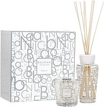 Kup Zestaw - Baobab Collection My First Baobab Gift Box Platinum (candle/190g + diffuser/250ml)