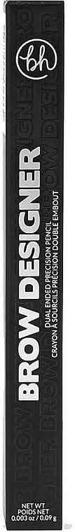 Automatyczna kredka do brwi z pędzelkiem - BH Cosmetics Brow Designer Precision Pencil — Zdjęcie N3