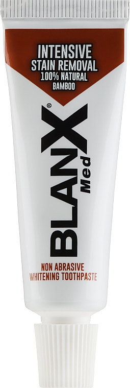 PREZENT! Pasta wybielająca do zębów przeciw osadowi - BlanX Med Toothpaste (miniprodukt) — Zdjęcie N1